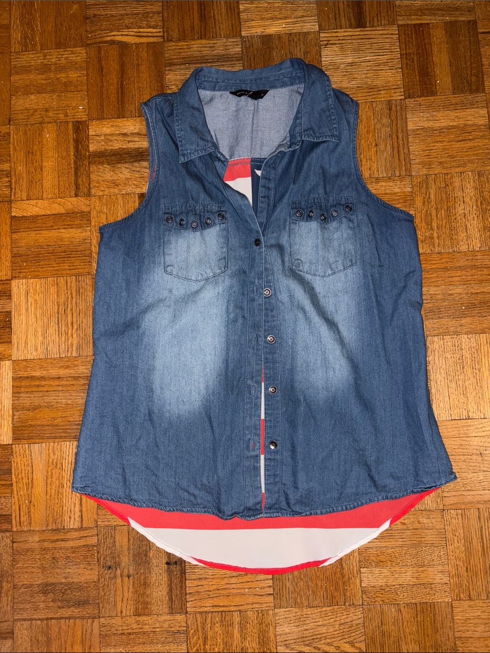 Rock & Republic Demin Tank Top